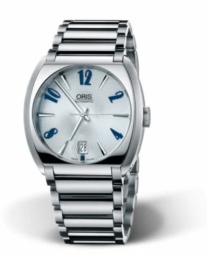 Oris Frank Sinatra Date Stainless Steel / Silver / Bracelet 01 733 7570 4061-07 8 19 72