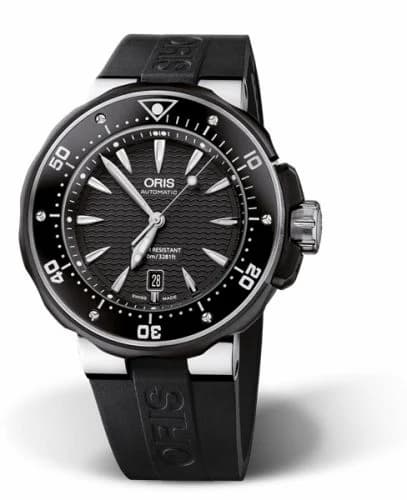 Oris ProDiver Date Titanium / Black / Rubber 01 733 7646 7154-07 4 26 04TEB