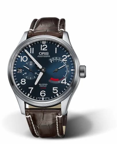 Oris Big Crown ProPilot Calibre 111 Stainless Steel / Blue / Alligator 01 111 7711 4165-Set 1 22 72FC