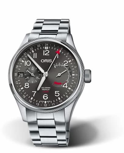 Oris Big Crown ProPilot Calibre 114 Stainless Steel / Grey / Bracelet 01 114 7746 4063-Set 8 22 19