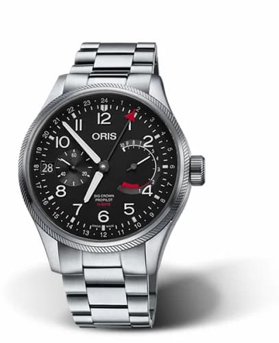 Oris Big Crown ProPilot Calibre 114 Stainless Steel / Black / Bracelet 01 114 7746 4164-Set 8 22 19