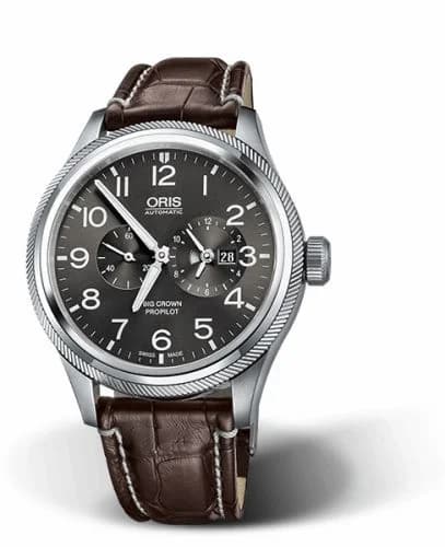 Oris Big Crown ProPilot Worldtimer Stainless Steel / Grey 01 690 7735 4063-07 1 22 72FC — фото часов Oris Big Crown ProPilot Worldtimer Stainless Steel / Grey 01 690 7735 4063-07 1 22 72FC — фото часов