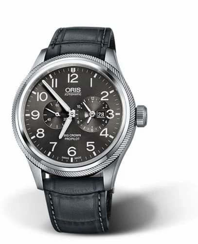 Oris Big Crown ProPilot Worldtimer Stainless Steel / Grey 01 690 7735 4063-07 5 22 06FC — фото часов Oris Big Crown ProPilot Worldtimer Stainless Steel / Grey 01 690 7735 4063-07 5 22 06FC — фото часов