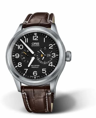 Oris Big Crown ProPilot Worldtimer Stainless Steel / Black 01 690 7735 4164-07 1 22 72FC — фото часов Oris Big Crown ProPilot Worldtimer Stainless Steel / Black 01 690 7735 4164-07 1 22 72FC — фото часов