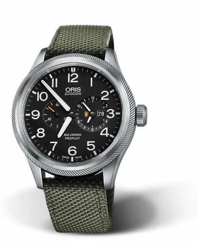 Oris Big Crown ProPilot Worldtimer Stainless Steel / Black 01 690 7735 4164-07 5 22 14FC — фото часов Oris Big Crown ProPilot Worldtimer Stainless Steel / Black 01 690 7735 4164-07 5 22 14FC — фото часов