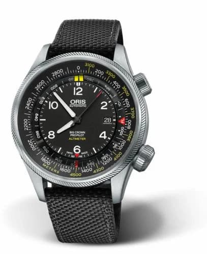 Oris Big Crown ProPilot Altimeter Meter / Black Textile 01 733 7705 4164-Set 5 23 15FC — фото часов Oris Big Crown ProPilot Altimeter Meter / Black Textile 01 733 7705 4164-Set 5 23 15FC — фото часов