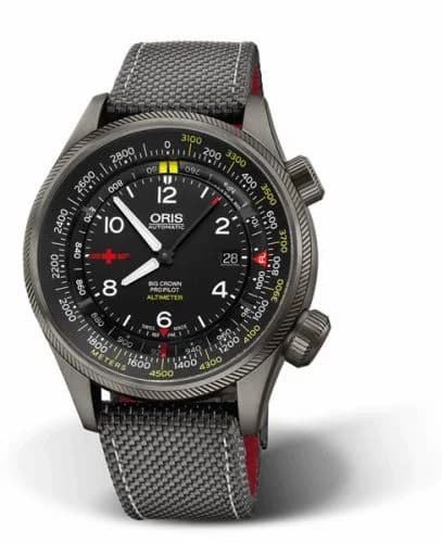 Oris Big Crown ProPilot Altimeter Rega / Meter 01 733 7705 4264-Set5 23 16GFC — фото часов Oris Big Crown ProPilot Altimeter Rega / Meter 01 733 7705 4264-Set5 23 16GFC — фото часов