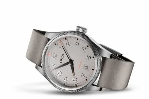 Oris Big Crown ProPilot Date Stainless Steel / Chalk / Strap 01 733 7805 4163-07 6 20 15LC