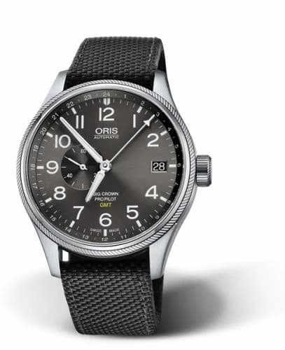 Oris Big Crown ProPilot GMT Stainless Steel / Grey 01 748 7710 4063-07 5 22 15FC — фото часов Oris Big Crown ProPilot GMT Stainless Steel / Grey 01 748 7710 4063-07 5 22 15FC — фото часов