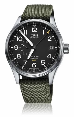 Oris Big Crown ProPilot GMT Stainless Steel / Black 01 748 7710 4164-07 5 22 14FC — фото часов Oris Big Crown ProPilot GMT Stainless Steel / Black 01 748 7710 4164-07 5 22 14FC — фото часов