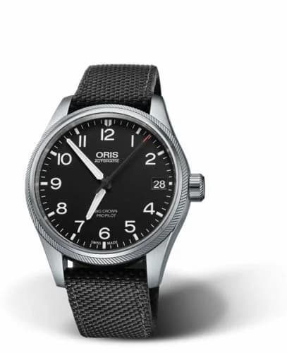 Oris Big Crown ProPilot Big Date Stainless Steel / Black / Black Textile 01 751 7697 4164-07 5 20 15FC — фото часов Oris Big Crown ProPilot Big Date Stainless Steel / Black / Black Textile 01 751 7697 4164-07 5 20 15FC — фото часов