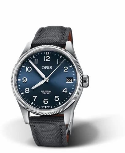 Oris Big Crown ProPilot Big Date Stainless Steel / Blue / Fabric 01 751 7761 4065-07 3 20 05LC — фото часов Oris Big Crown ProPilot Big Date Stainless Steel / Blue / Fabric 01 751 7761 4065-07 3 20 05LC — фото часов