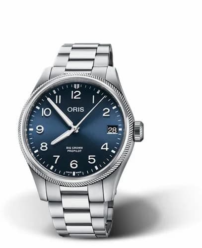Oris Big Crown ProPilot Big Date Stainless Steel / Blue / Bracelet 01 751 7761 4065-07 8 20 08P — фото часов Oris Big Crown ProPilot Big Date Stainless Steel / Blue / Bracelet 01 751 7761 4065-07 8 20 08P — фото часов