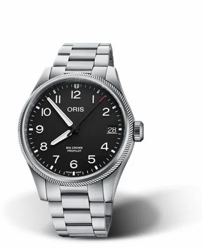 Oris Big Crown ProPilot Big Date Stainless Steel / Black / Bracelet 01 751 7761 4164-07 8 20 08 — фото часов Oris Big Crown ProPilot Big Date Stainless Steel / Black / Bracelet 01 751 7761 4164-07 8 20 08 — фото часов