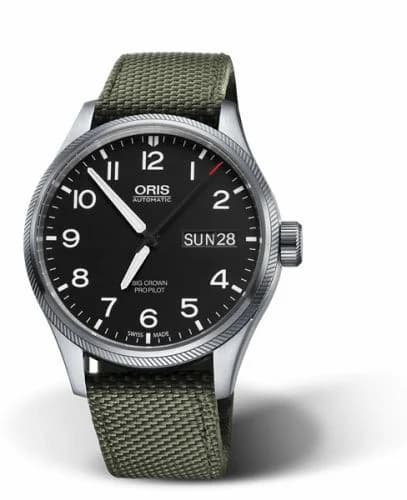 Oris Big Crown ProPilot Big Day Date Stainless Steel / Black 01 752 7698 4164-07 5 22 14FC — фото часов Oris Big Crown ProPilot Big Day Date Stainless Steel / Black 01 752 7698 4164-07 5 22 14FC — фото часов