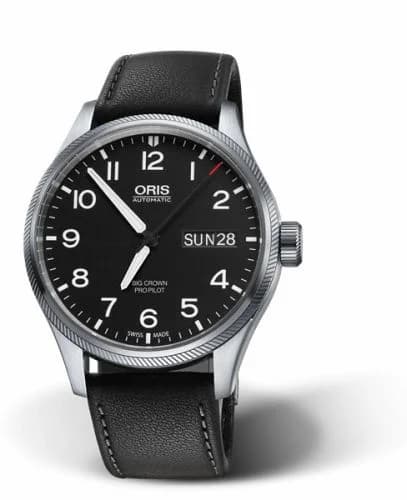 Oris Big Crown ProPilot Big Day Date Stainless Steel / Black 01 752 7698 4164-07 5 22 19FC — фото часов Oris Big Crown ProPilot Big Day Date Stainless Steel / Black 01 752 7698 4164-07 5 22 19FC — фото часов