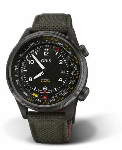 Oris ProPilot Altimeter Carbon / Feet 01 793 7775 8734-Set