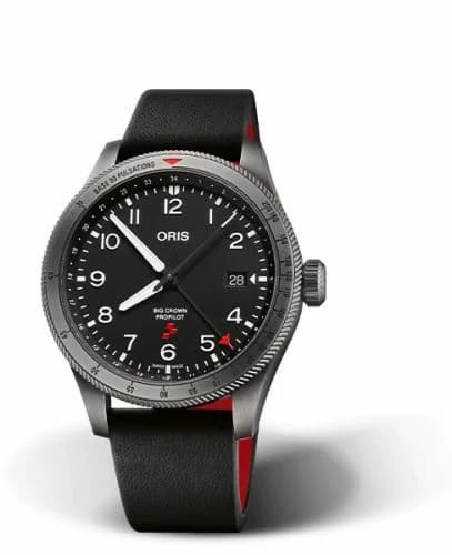 Oris Big Crown ProPilot GMT Rega Fleet AgustaWestland Da Vinci - HB-ZRT 01 798 7773 4284 HB-ZRT-Set
