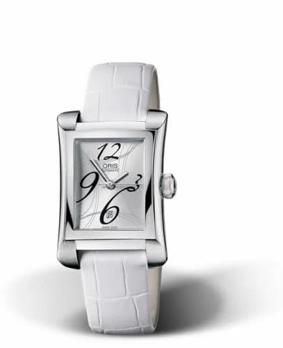 Oris Rectangular Date 25.9 Stainless Steel / Silver 01 561 7620 4061-07 5 16 73 — фото часов Oris Rectangular Date 25.9 Stainless Steel / Silver 01 561 7620 4061-07 5 16 73 — фото часов