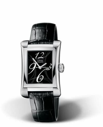 Oris Rectangular Date 25.9 Stainless Steel / Black 01 561 7620 4064-07 5 16 72 — фото часов Oris Rectangular Date 25.9 Stainless Steel / Black 01 561 7620 4064-07 5 16 72 — фото часов