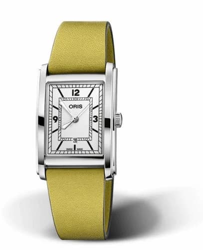 Oris Rectangular Date 25.5 Stainless Steel / Silver 01 561 7783 4061-07 5 19 15 — фото часов Oris Rectangular Date 25.5 Stainless Steel / Silver 01 561 7783 4061-07 5 19 15 — фото часов