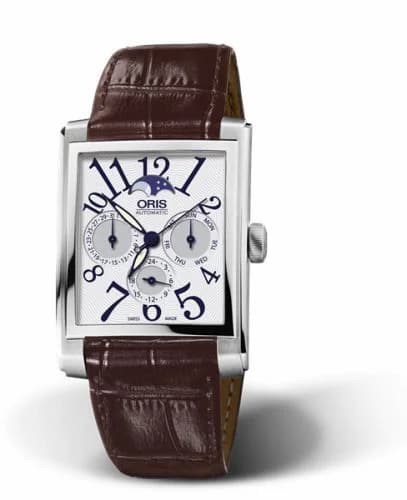 Oris Rectangular Complication Stainless Steel / Silver - Arabic 01 582 7658 4061-07 5 23 70FC
