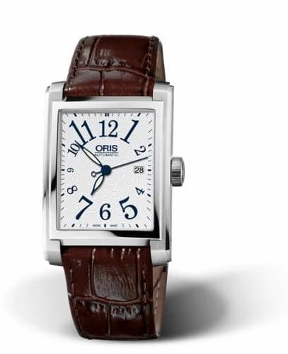 Oris Rectangular Date 30 Stainless Steel / Silver - Arabic 01 583 7657 4061-07 5 21 70FC