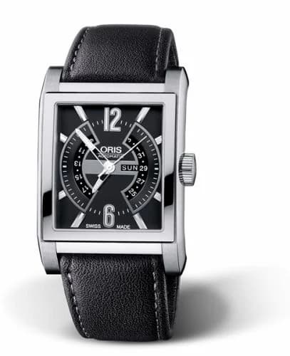 Oris Rectangular Titan Day Date 01 585 7622 7064-07 5 24 71FC