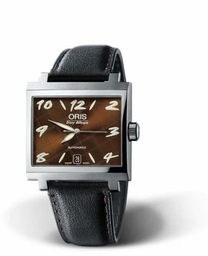 Oris Rectangular Dizzy Gillespie 01 733 7593 4089-Set — фото часов Oris Rectangular Dizzy Gillespie 01 733 7593 4089-Set — фото часов