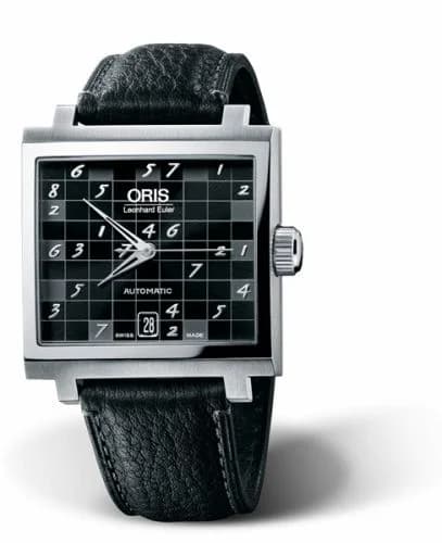 Oris Rectangular Leonhard Euler 01 733 7600 4084-Set — фото часов Oris Rectangular Leonhard Euler 01 733 7600 4084-Set — фото часов