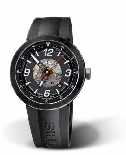 Oris TT1 Engine Date Stainless Steel - Ceramic / Skeleton / Rubber 01 733 7668 4114-07 4 25 06 — фото часов Oris TT1 Engine Date Stainless Steel - Ceramic / Skeleton / Rubber 01 733 7668 4114-07 4 25 06 — фото часов
