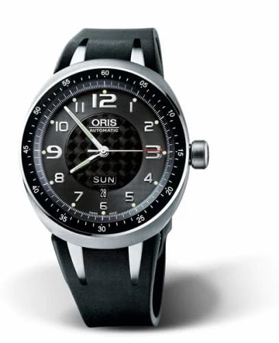 Oris TT3 Day Date Titanium / Black / Rubber 01 635 7589 7064-07 4 28 02T