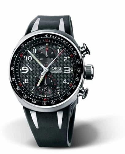 Oris TT3 Chronograph Titanium / Black / Rubber 01 674 7587 7264-07 4 28 02T