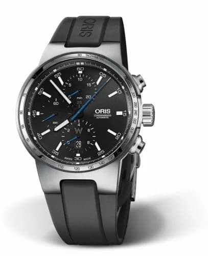 Oris Williams Chronograph Stainless Steel / Black / Rubber 01 774 7717 4154-07 4 24 50FC — фото часов Oris Williams Chronograph Stainless Steel / Black / Rubber 01 774 7717 4154-07 4 24 50FC — фото часов