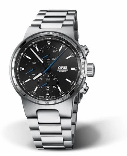 Oris Williams Chronograph Stainless Steel / Black / Bracelet 01 774 7717 4154-07 8 24 50 — фото часов Oris Williams Chronograph Stainless Steel / Black / Bracelet 01 774 7717 4154-07 8 24 50 — фото часов