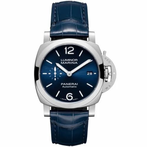 Panerai Luminor Marina Quaranta Steel / Blue PAM01270 — фото часов Panerai Luminor Marina Quaranta Steel / Blue PAM01270 — фото часов