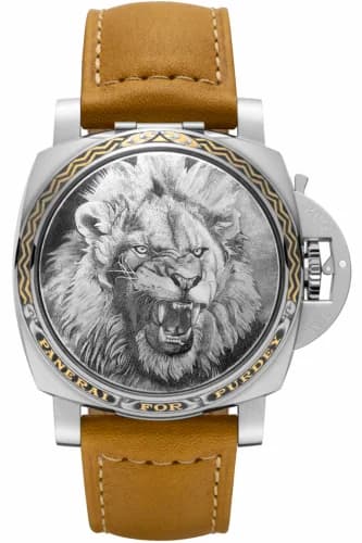 Panerai Luminor 1950 3 Days Automatic Acciaio Sealand for Purdey Lion PAM00853 — фото часов Panerai Luminor 1950 3 Days Automatic Acciaio Sealand for Purdey Lion PAM00853 — фото часов