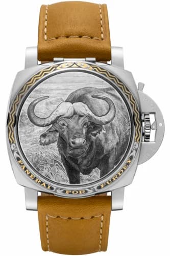 Panerai Luminor 1950 3 Days Automatic Acciaio Sealand for Purdey Buffalo PAM00855 — фото часов Panerai Luminor 1950 3 Days Automatic Acciaio Sealand for Purdey Buffalo PAM00855 — фото часов