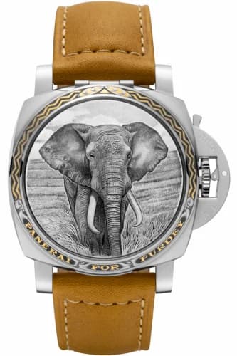 Panerai Luminor 1950 3 Days Automatic Acciaio Sealand for Purdey Elephant PAM00856 — фото часов Panerai Luminor 1950 3 Days Automatic Acciaio Sealand for Purdey Elephant PAM00856 — фото часов