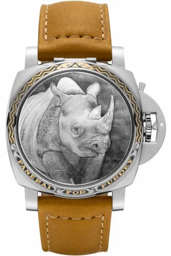 Panerai Luminor 1950 3 Days Automatic Acciaio Sealand for Purdey Rhinoceros PAM00857 — фото часов Panerai Luminor 1950 3 Days Automatic Acciaio Sealand for Purdey Rhinoceros PAM00857 — фото часов