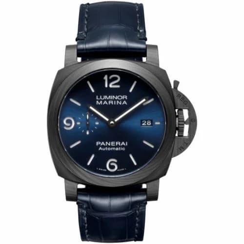 Panerai Luminor 1950 44 3 Days Carbotech / Blue Notte PAM01664 — фото часов Panerai Luminor 1950 44 3 Days Carbotech / Blue Notte PAM01664 — фото часов