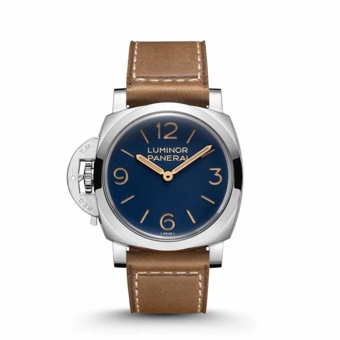 Panerai Luminor 44 Destro Stainless Steel / Blue PAM01732 — фото часов Panerai Luminor 44 Destro Stainless Steel / Blue PAM01732 — фото часов