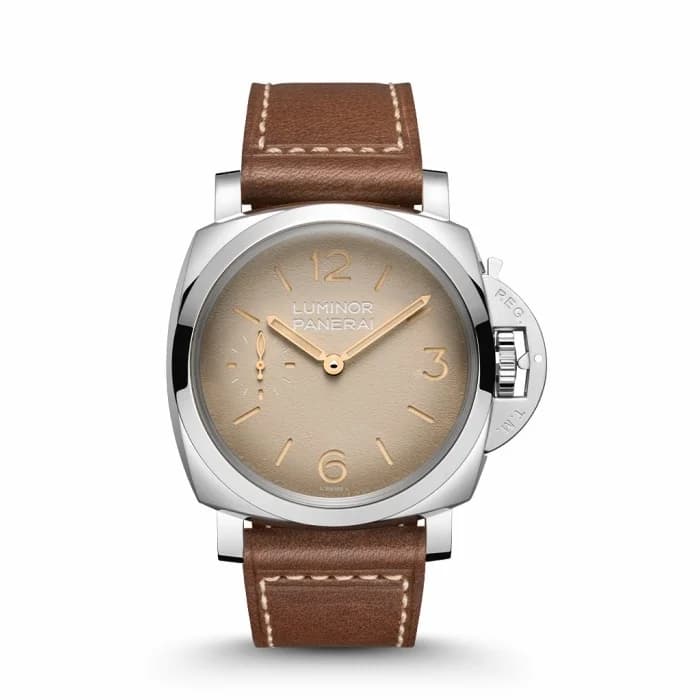 Panerai Luminor 1950 Marina 47 3 Days Stainless Steel / Tropical PAM01735 — фото часов Panerai Luminor 1950 Marina 47 3 Days Stainless Steel / Tropical PAM01735 — фото часов