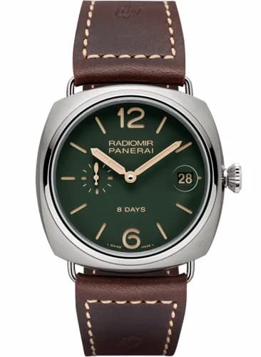 Panerai Radiomir 8 Days Titanio / Green PAM00735 — фото часов Panerai Radiomir 8 Days Titanio / Green PAM00735 — фото часов