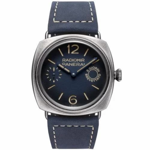 Panerai Radiomir Otto Giorni Patina Steel / Blue PAM01348 — фото часов Panerai Radiomir Otto Giorni Patina Steel / Blue PAM01348 — фото часов