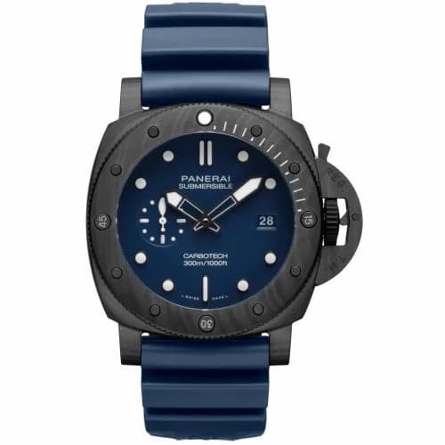 Panerai Submersible QuarantaQuattro Carbotech Blu Abisso PAM01232 — фото часов Panerai Submersible QuarantaQuattro Carbotech Blu Abisso PAM01232 — фото часов