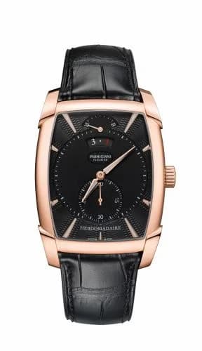 Parmigiani Fleurier Kalpa Hebdomadaire Rose Gold / Black / Alligator PFC101-1001400-HA1442 — фото часов Parmigiani Fleurier Kalpa Hebdomadaire Rose Gold / Black / Alligator PFC101-1001400-HA1442 — фото часов