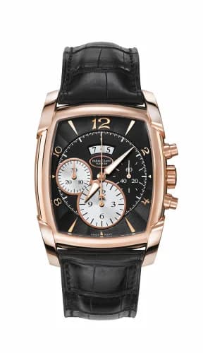 Parmigiani Fleurier Kalpagraphe Rose Gold / Black / Alligator PFC128-1001400-HA1441 — фото часов Parmigiani Fleurier Kalpagraphe Rose Gold / Black / Alligator PFC128-1001400-HA1441 — фото часов