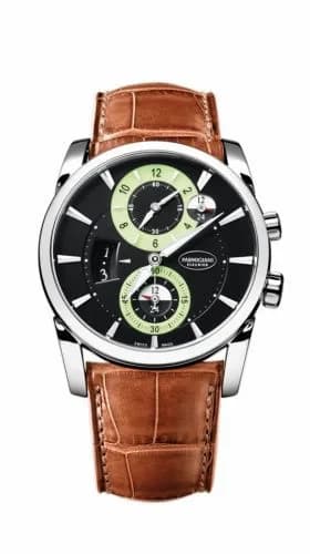 Parmigiani Fleurier Tonda Hemispheres Stainless Steel / Black PFC231-0001400-HA4042 — фото часов Parmigiani Fleurier Tonda Hemispheres Stainless Steel / Black PFC231-0001400-HA4042 — фото часов