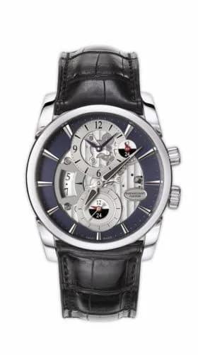 Parmigiani Fleurier Tonda Hemispheres Stainless Steel / Blue PFC231-0001800-HA1442 — фото часов Parmigiani Fleurier Tonda Hemispheres Stainless Steel / Blue PFC231-0001800-HA1442 — фото часов